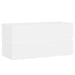 Bathroom Furniture Set White Chipboard Tbiolbt