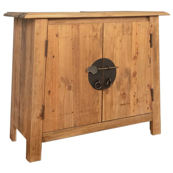 Bathroom Vanity Cabinet Solid Pinewood 70x32x63 Cm Xalbtp