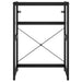 Bathroom Washbasin Frame With Built-in Basin Black Iron