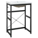 Bathroom Washbasin Frame With Built-in Basin Black Iron