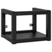 Bathroom Washbasin Frame With Built-in Basin Black Iron