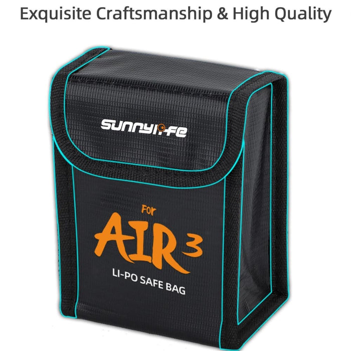 Battery Explosion Proof Safe Bag For Dji Air 3 Protective