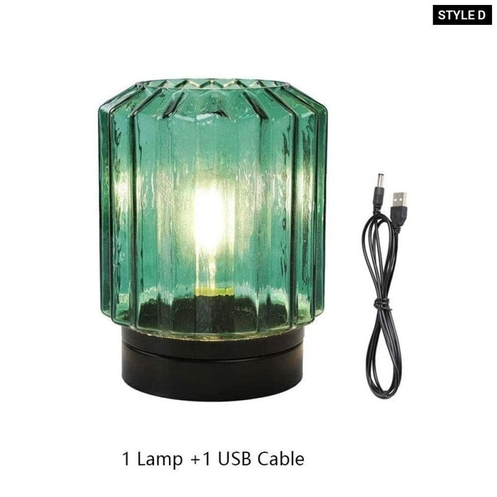 Battery Operated Hanging Table Lamp With 6h Timer Remote