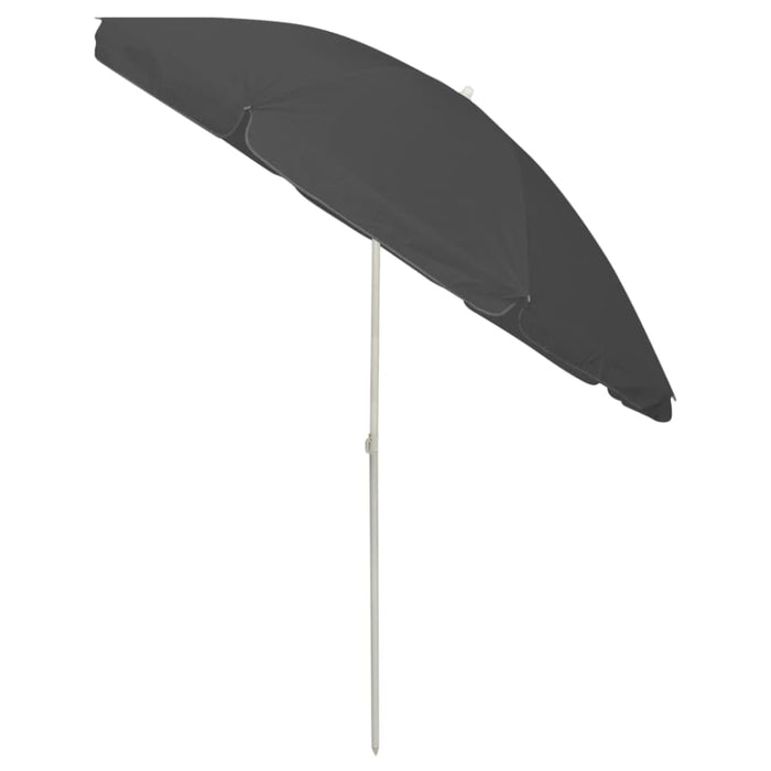 Beach Umbrella Anthracite 240 Cm Toaibl