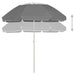 Beach Umbrella Anthracite 300 Cm Toaion