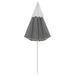 Beach Umbrella Anthracite 300 Cm Toaion