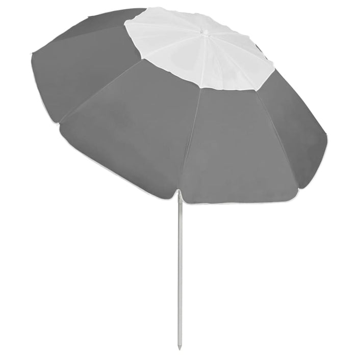 Beach Umbrella Anthracite 300 Cm Toaion