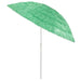 Beach Umbrella Green 240 Cm Toalkn