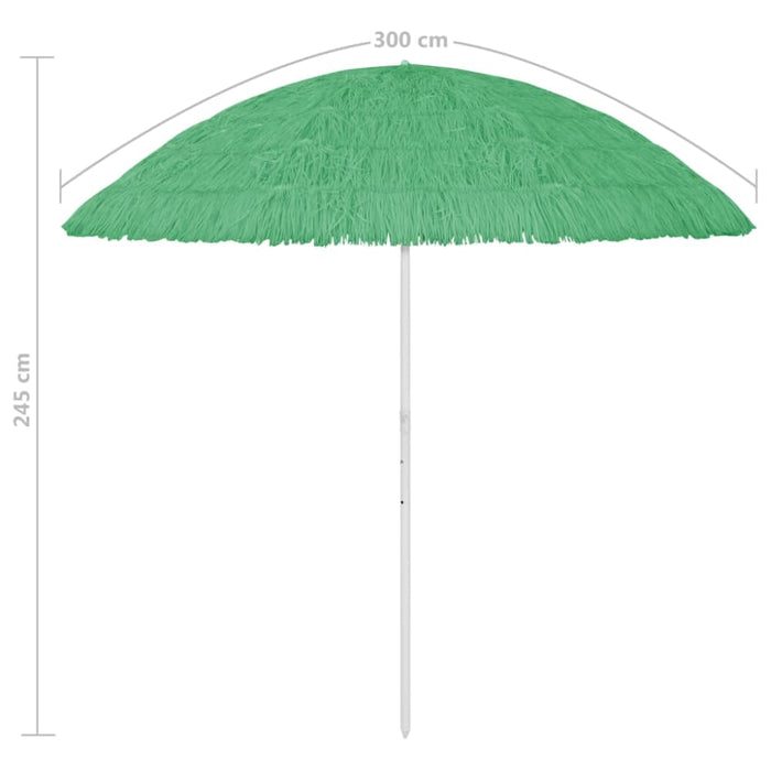 Beach Umbrella Green 300 Cm Toalkk