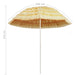 Beach Umbrella Natural 240 Cm Hawaii Style Aapan