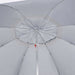 Beach Umbrella With Side Walls Anthracite 215 Cm Tonntk