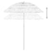 Beach Umbrella White 180 Cm Toaibb