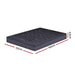 Bedding Mattress Topper Pillowtop 3-zone Mat Pad Double