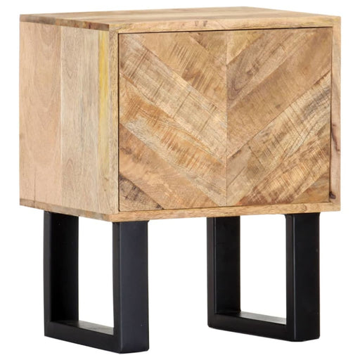 Bedside Cabinet 40x30x50 Cm Solid Mango Wood Xnitio