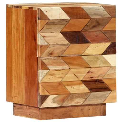 Bedside Cabinet 40x30x50 Cm Solid Reclaimed Wood Xnxito