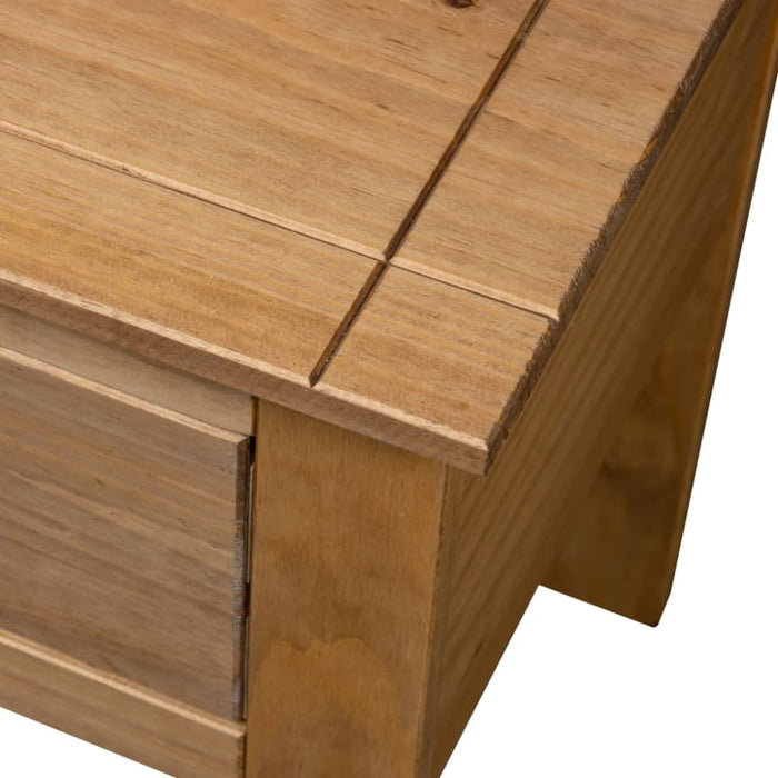 Bedside Cabinet 46x40x57 Cm Pine Panama Range Xnxlko