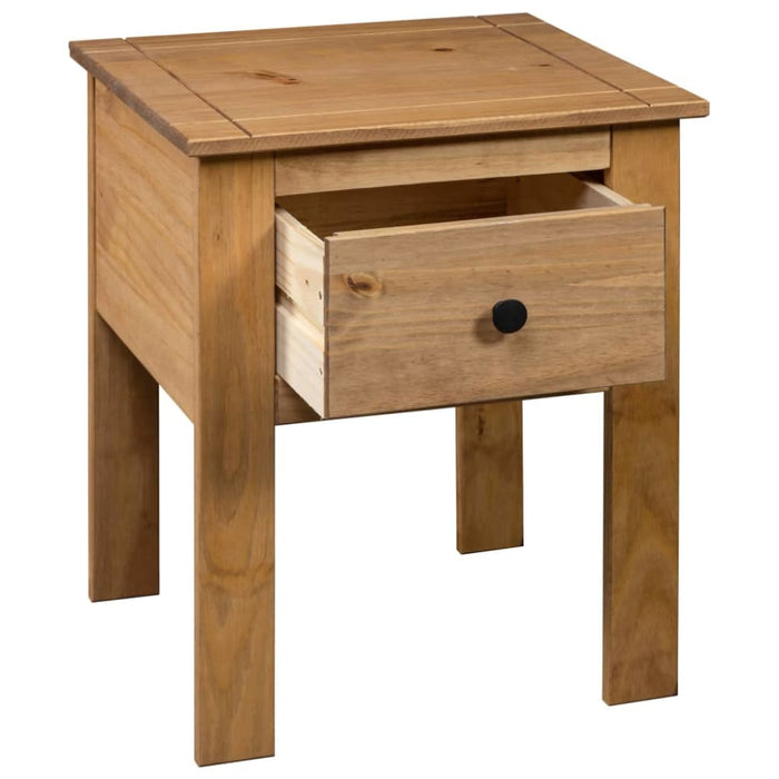 Bedside Cabinet 46x40x57 Cm Pine Panama Range Xnxlko