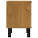 Bedside Cabinet Flam 40x35x50 Cm Solid Wood Pine Tpinox