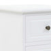 Bedside Cabinet Mdf and Pinewood 35x32x59 Cm Xapipl