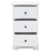 Bedside Cabinet Mdf and Pinewood 35x32x59 Cm Xapipl