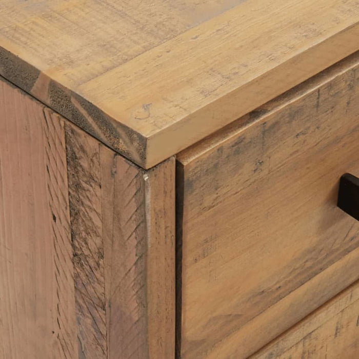 Bedside Cabinets 2 Pcs 36x30x45 Cm Solid Wood Pine Toxbttn