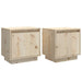 Bedside Cabinets 2 Pcs 40x30x40 Cm Solid Wood Pine Nottbl