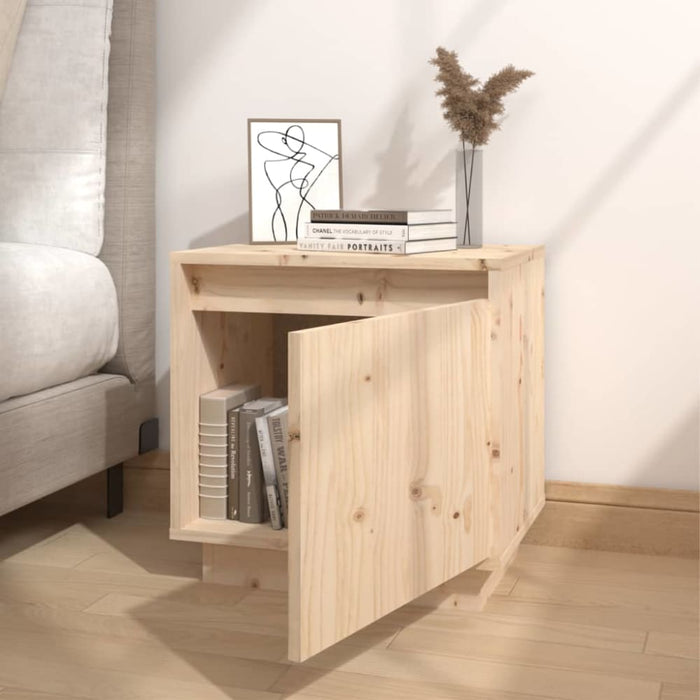 Bedside Cabinets 2 Pcs 40x30x40 Cm Solid Wood Pine Nottbl