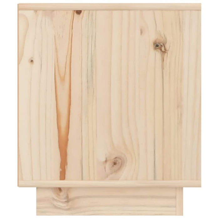 Bedside Cabinets 2 Pcs 40x34x40 Cm Solid Wood Pine Nottxl