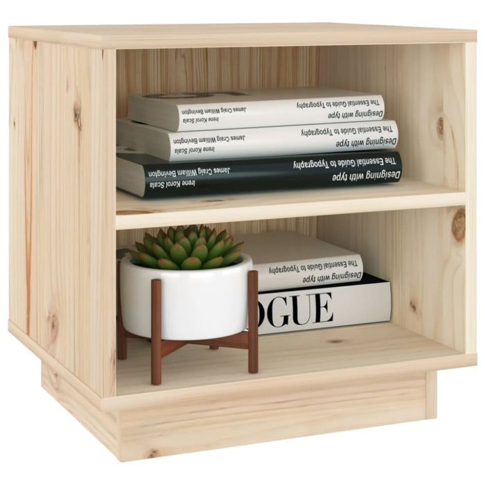Bedside Cabinets 2 Pcs 40x34x40 Cm Solid Wood Pine Nottxl