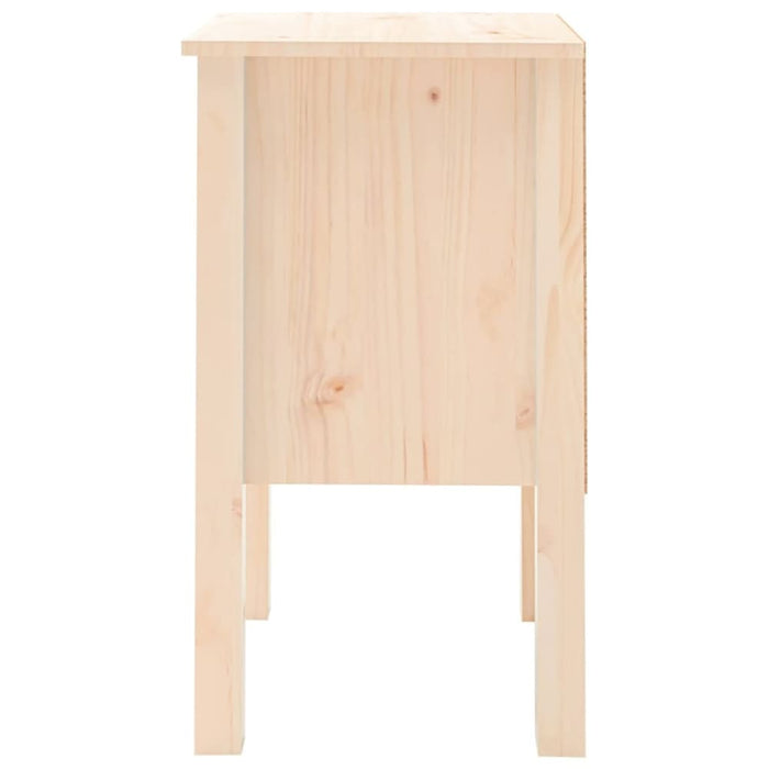Bedside Cabinets 2 Pcs 40x35x61.5 Cm Solid Wood Pine Notlkb