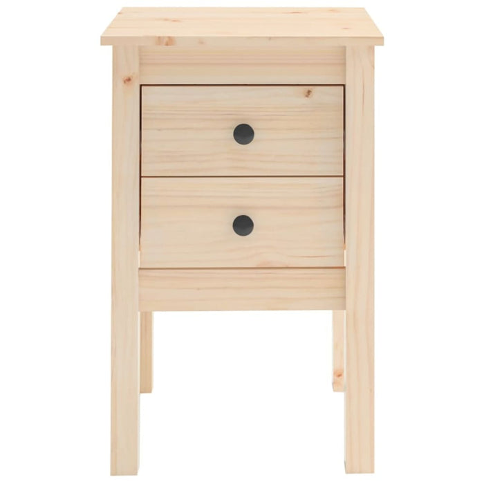 Bedside Cabinets 2 Pcs 40x35x61.5 Cm Solid Wood Pine Notlkb