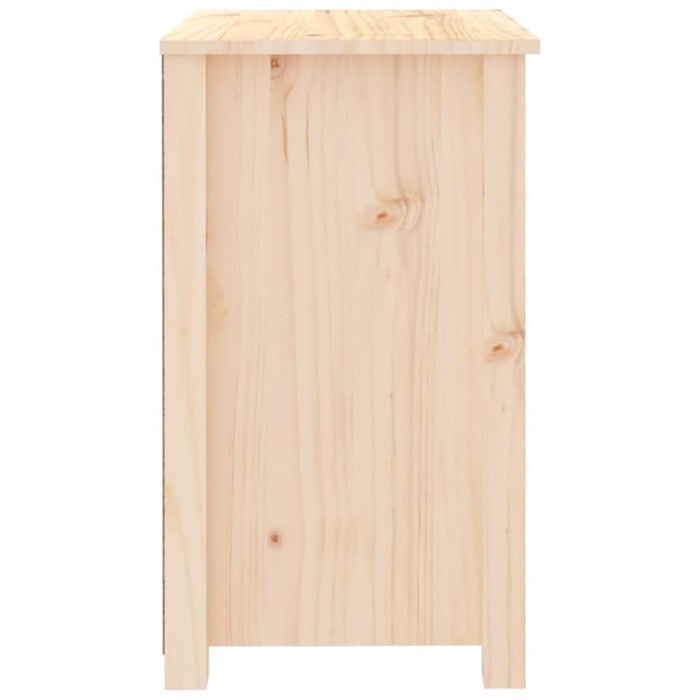 Bedside Cabinets 2 Pcs 50x35x61.5 Cm Solid Wood Pine Notlnb