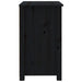 Bedside Cabinets 2 Pcs Black 50x35x61.5 Cm Solid Wood Pine
