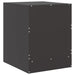 Bedside Cabinets 2 Pcs Black 34.5x39x44 Cm Steel Naolxb