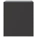 Bedside Cabinets 2 Pcs Black 34.5x39x44 Cm Steel Naolxb