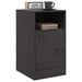 Bedside Cabinets 2 Pcs Black 34.5x39x62 Cm Steel Naoila