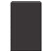 Bedside Cabinets 2 Pcs Black 34.5x39x62 Cm Steel Naoila