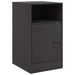 Bedside Cabinets 2 Pcs Black 34.5x39x62 Cm Steel Naoila