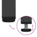Bedside Cabinets 2 Pcs Black 36x39x50.5 Cm Cold-rolled