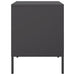 Bedside Cabinets 2 Pcs Black 36x39x50.5 Cm Steel Naxkxt