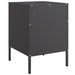 Bedside Cabinets 2 Pcs Black 36x39x50.5 Cm Steel Naxkxt