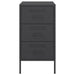 Bedside Cabinets 2 Pcs Black 36x39x68 Cm Cold-rolled Steel