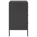 Bedside Cabinets 2 Pcs Black 36x39x68 Cm Cold-rolled Steel