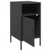 Bedside Cabinets 2 Pcs Black 36x39x68 Cm Cold-rolled Steel