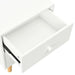 Bedside Cabinets 2 Pcs White 40x30x50 Cm Solid Pinewood