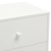 Bedside Cabinets 2 Pcs White 40x30x50 Cm Solid Pinewood