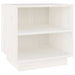 Bedside Cabinets 2 Pcs White 40x34x40 Cm Solid Wood Pine