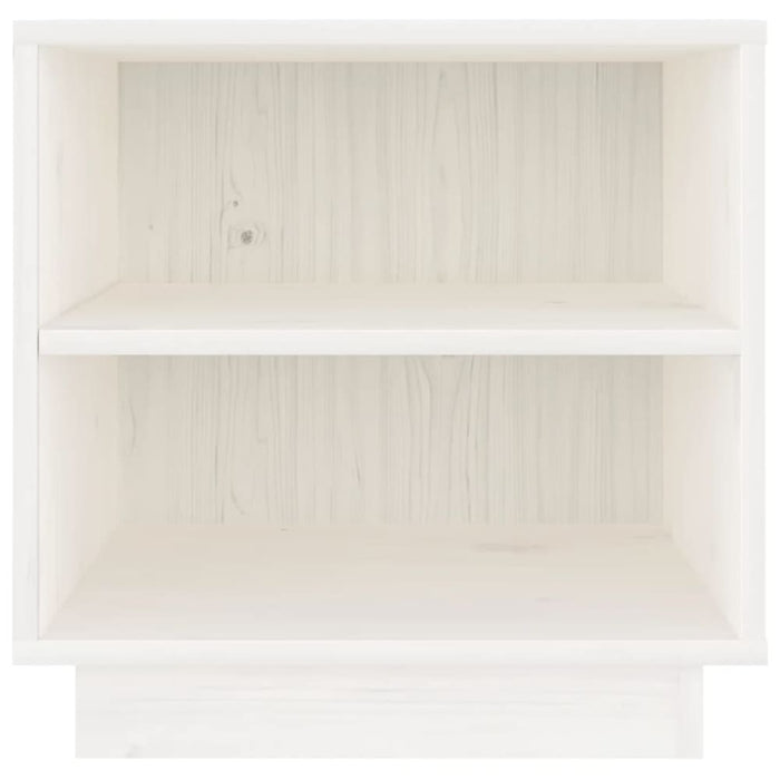Bedside Cabinets 2 Pcs White 40x34x40 Cm Solid Wood Pine