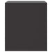 Bedside Cabinets 2pcs Black 34.5x39x44 Cm Steel Naoipx
