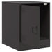 Bedside Cabinets 2pcs Black 34.5x39x44 Cm Steel Naolbn